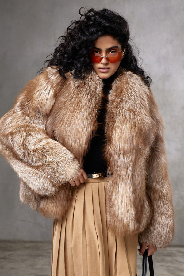 SOHAN Fox Fur Coat