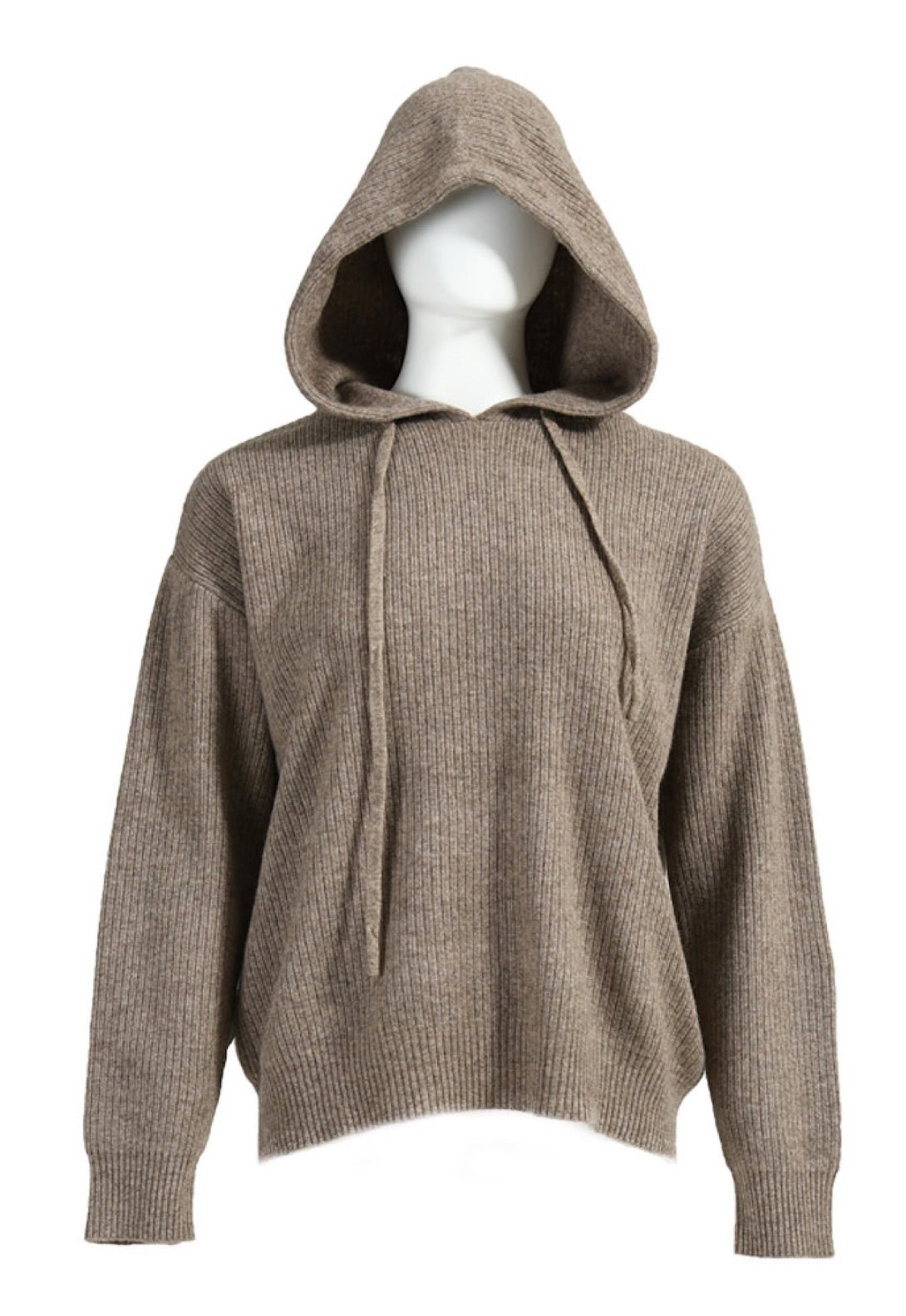 Chai Cashmere Tracksuit with fox fur super soft cashmere hoodie for women, luxurious and comfortable, perfect for a chic silhouette.