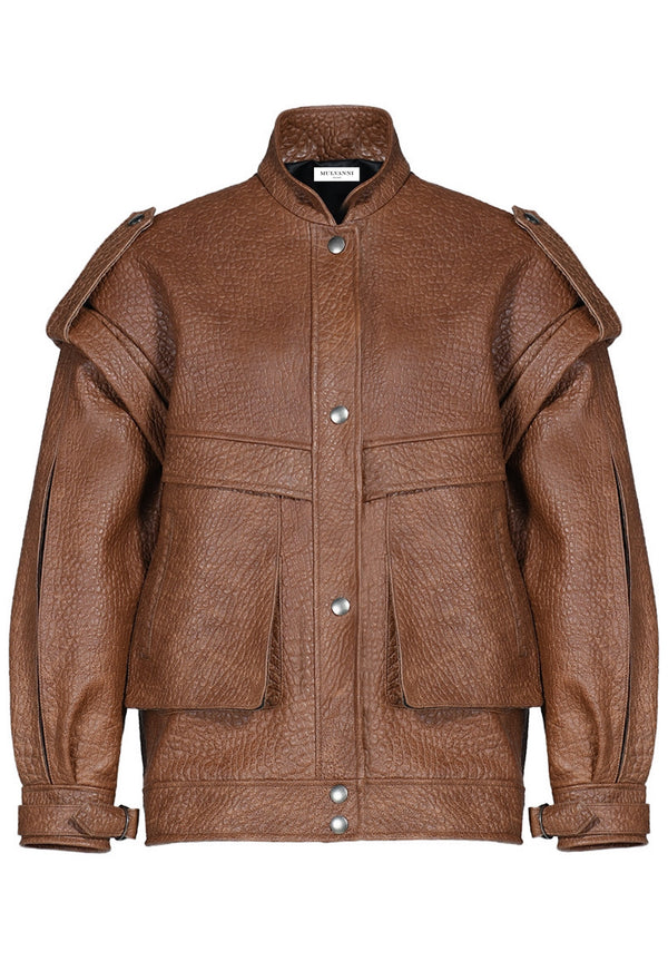 Veste en cuir TATE