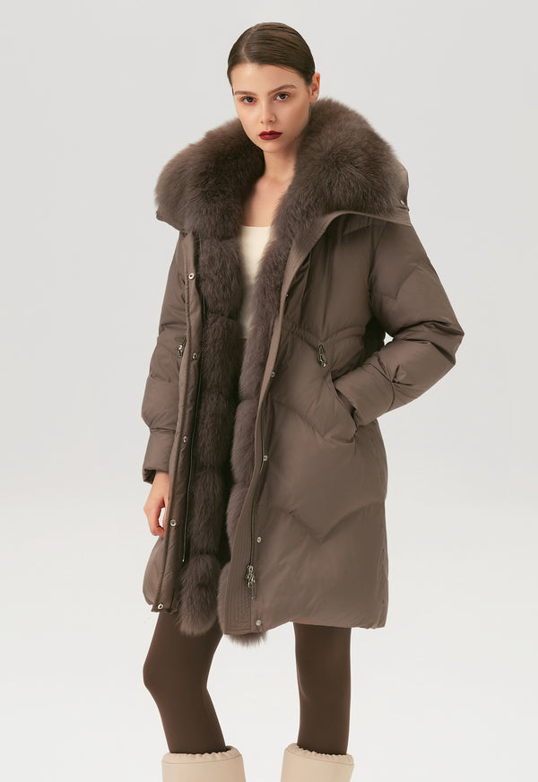 ILDA Down Parka with Fur