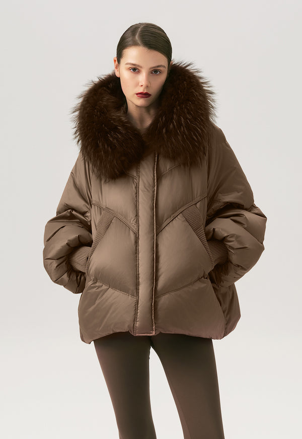 BEY Down Parka with Fur