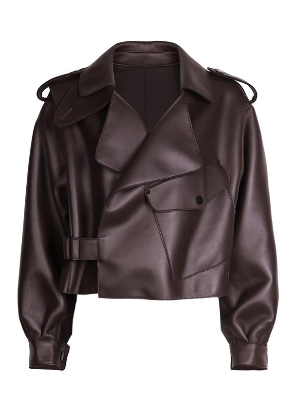 Signature Brown Leather Jacket